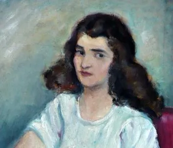 J.Gross – Žena u psacího stolu - 4
