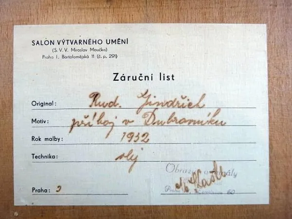 Rudolf Jindřich – Příboj v Dubrovníku - 2