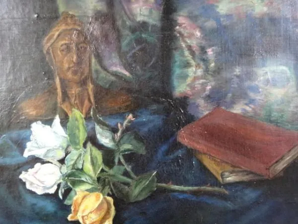 Z. Sobotova – Zátiší s bystou Danta - 4