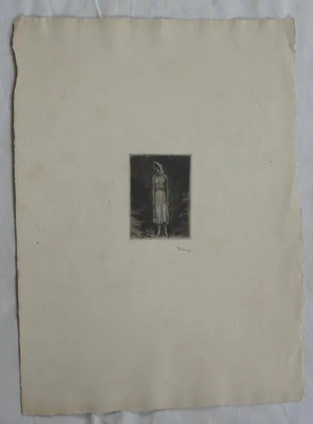 Václav Rabas – Žena v šátku - 2