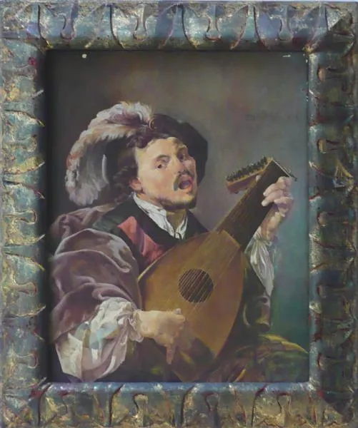 Hendrick Terbrugghen – Hráč na loutnu, kopie - 2