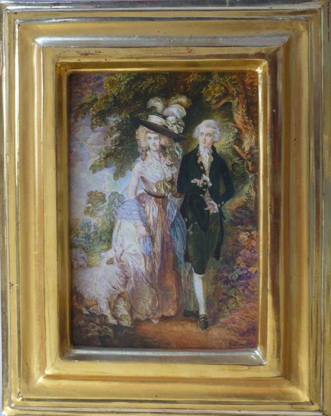 Thomas Gainsborough – Ranní procházka , kopie - 3