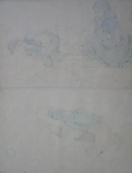 František Hawránek – Studie dívek a chlapců - 3