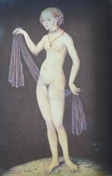 Lucas Cranach starší – Venuše , kopie - 4