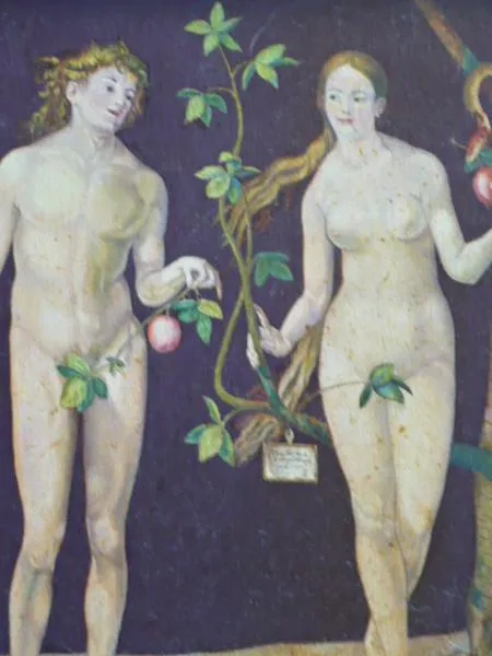 Albrecht Dürer – Adam a Eva, kopie - 3
