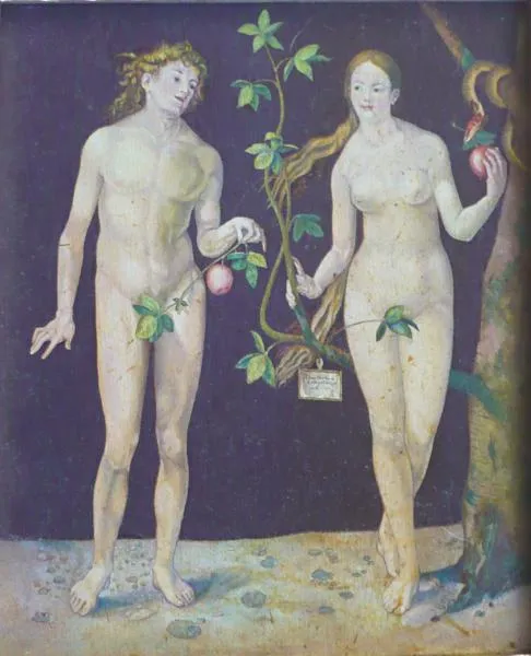 Albrecht Dürer – Adam a Eva, kopie - 4