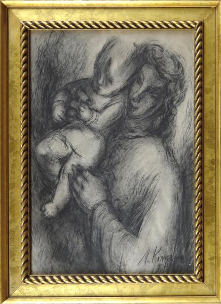 Milena Komrsová - Matka s dítětem