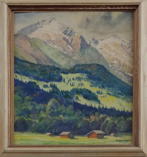 Juliette Schreiner - Alpská krajina