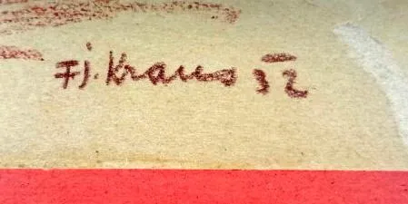 František J. Kraus – Akt dívky - 4