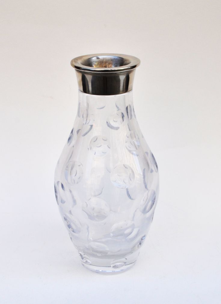 Váza se stříbrnou montáží – Wilhelm Binder - 2
