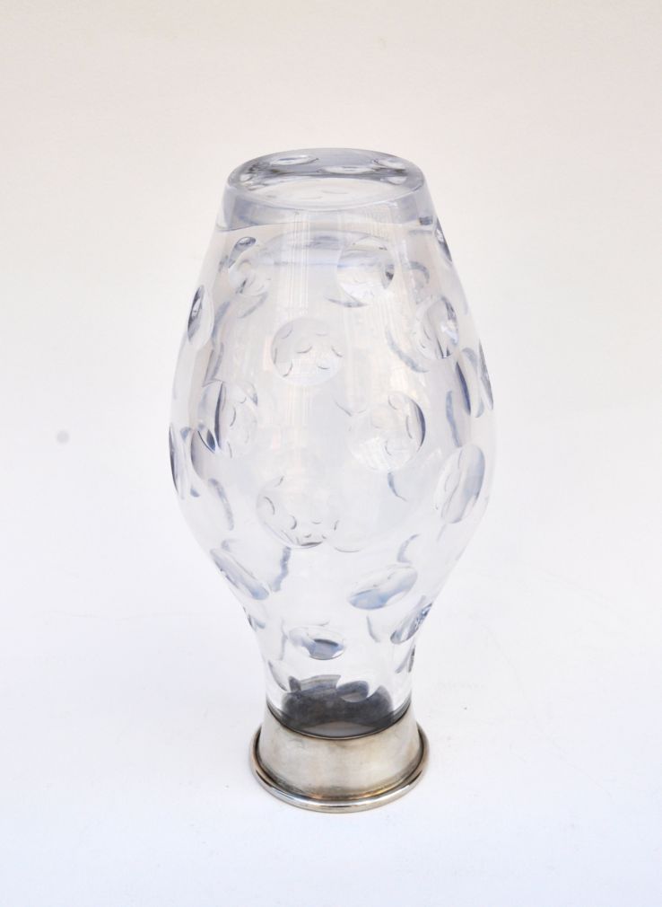 Váza se stříbrnou montáží – Wilhelm Binder - 5