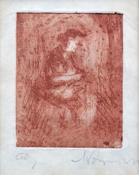 Alois Pitrmann – Sedící žena - 4