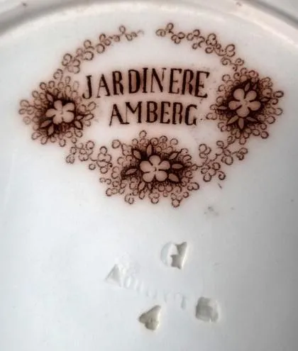 Kameninový hnědý talířek – Amberg - 2