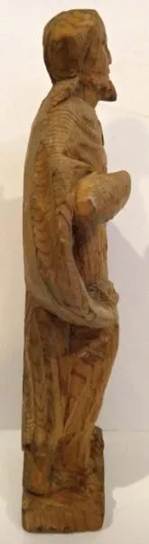 Soška bez polychromie – Svatý Jan Nepomucký - 2