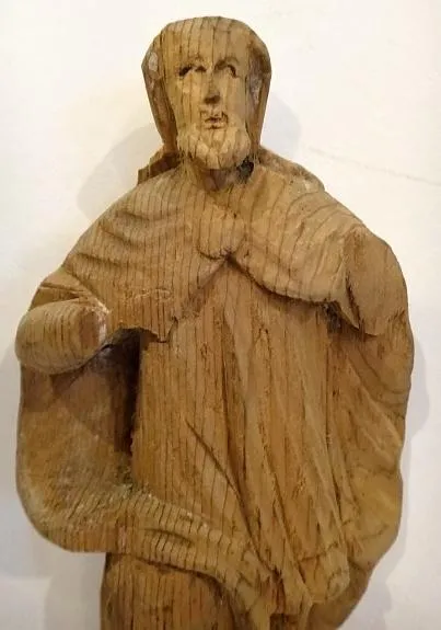 Soška bez polychromie – Svatý Jan Nepomucký - 5