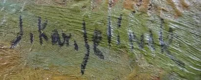 J. Kar. Jelínek – Pohled do údolí s řekou - 3