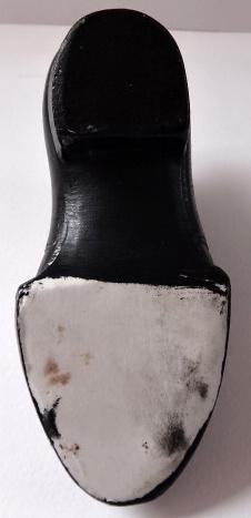 Černá biskvitová bota - 2