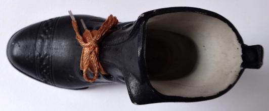 Černá biskvitová bota - 3