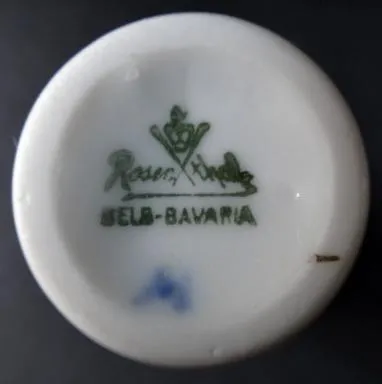 Miniaturní secesní vázička – Rosenthal - 3