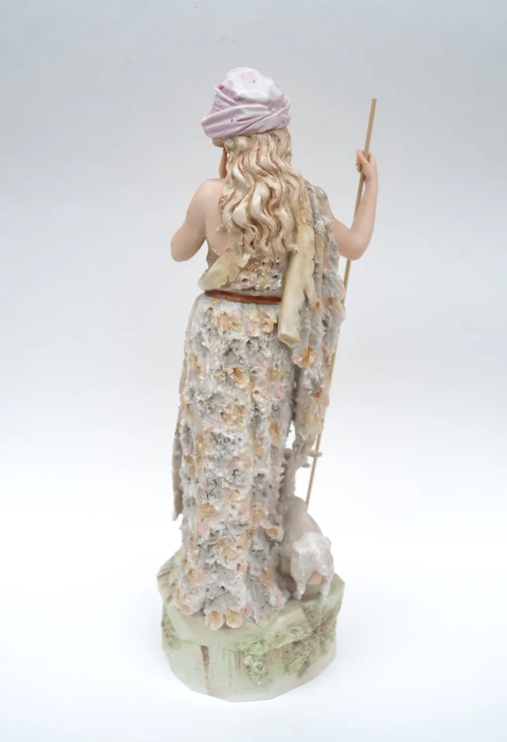 Porcelánová soška „pastýřky“ - 3