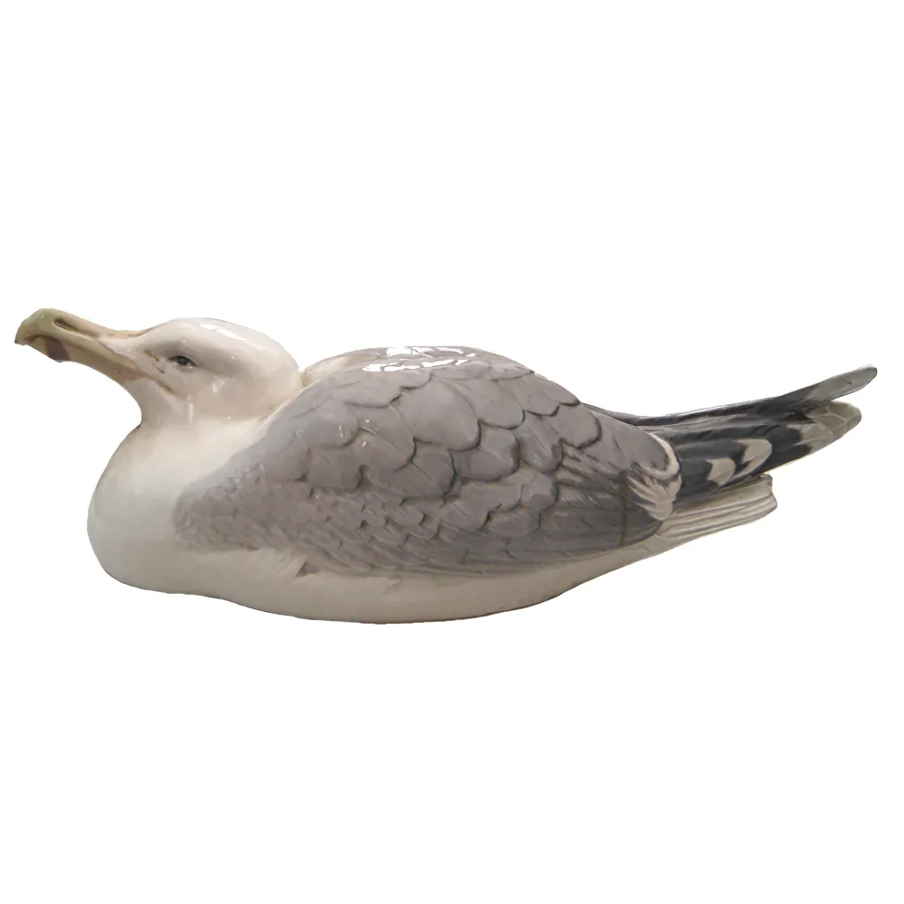 Velký porcelánový racek – značený – Německo - 2
