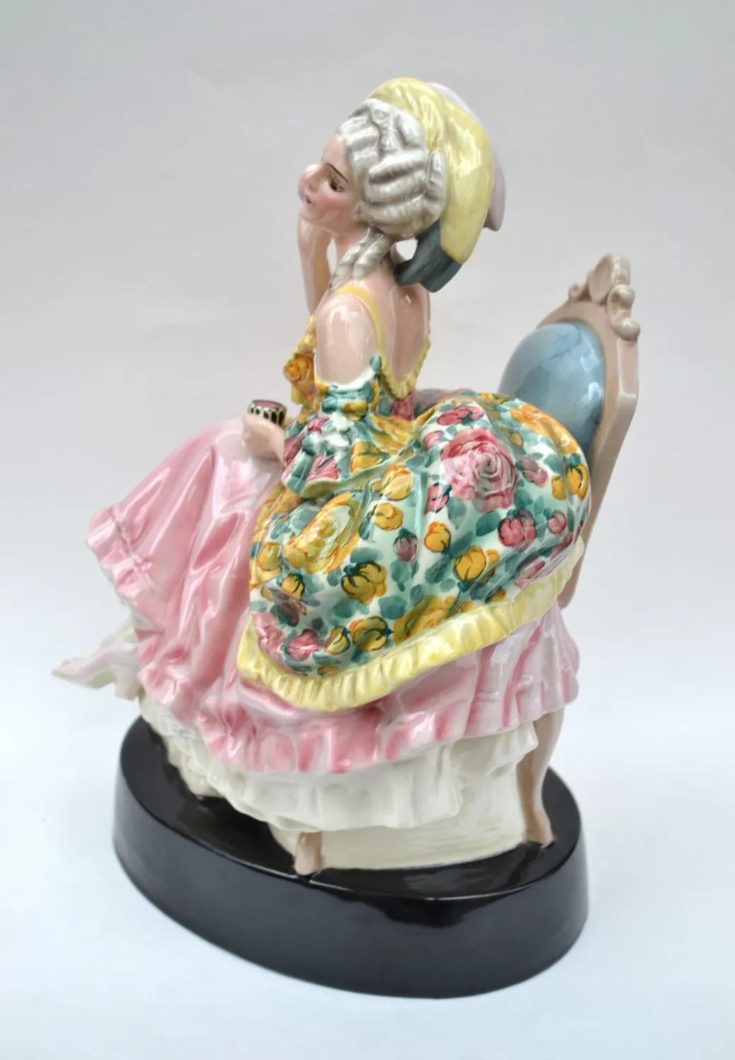 Porcelánová socha dámy – Golscheider - 4
