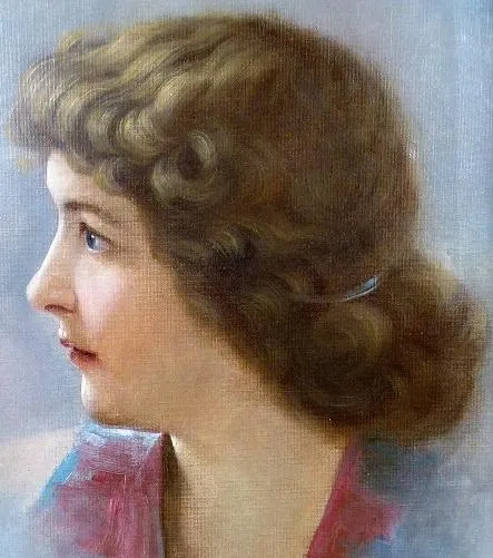 Bohumil Klimeš – Portrét mladé ženy - 4