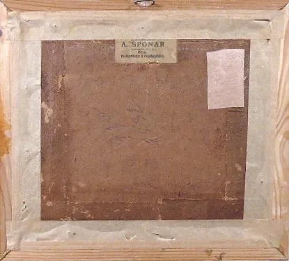 Zima v listnatém lese – Střední Evropa 1880 – 1900 - 2