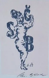 Jan Bauch – Nahá žena s písmeny - 9