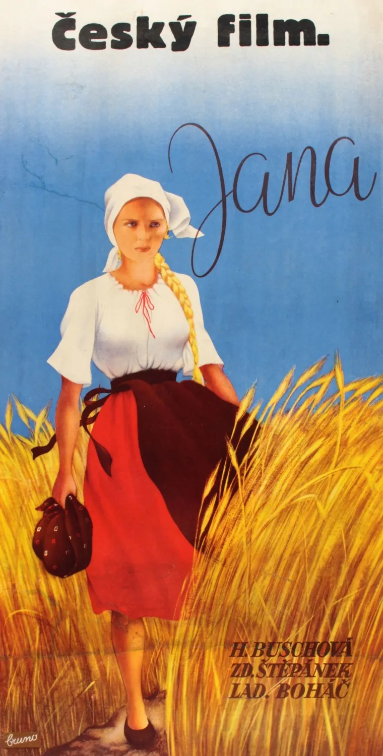 Plakát – Český film Jana - 5