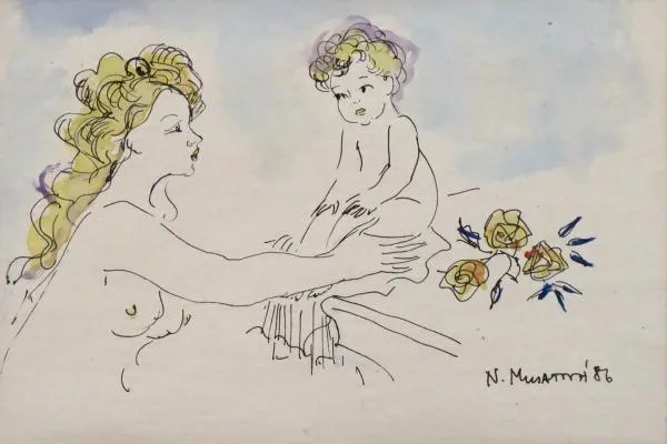 Nora Musatová – Matka s dítětem - 4