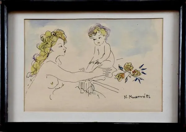 Nora Musatová – Matka s dítětem - 9