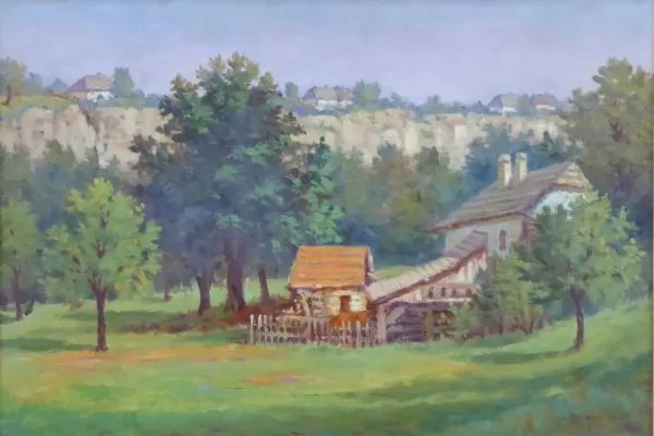J. Heřman – Stavení pod skalami - 5