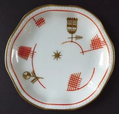 Čtyři mističky, zlacený ornament, Rosenthal - 5