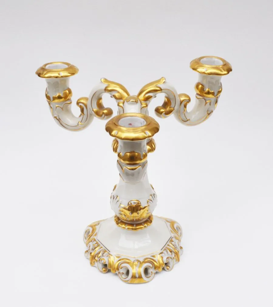 Porcelánový svícen – Březová - 2