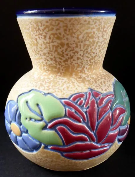 Secesní vázička s květy – Amphora, Trnovany - 1