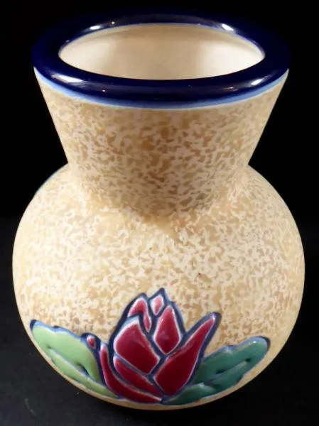 Secesní vázička s květy – Amphora, Trnovany - 6