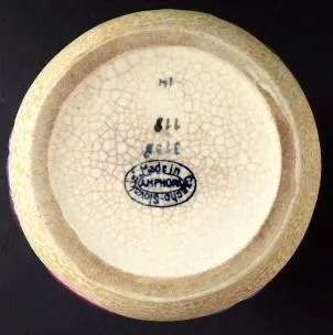 Secesní vázička s květy – Amphora, Trnovany - 8