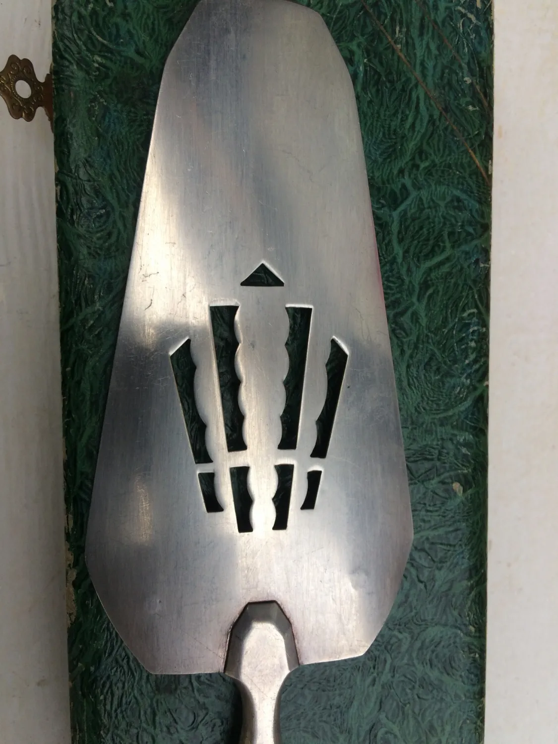 Stříbrná desertní lopatka - 5