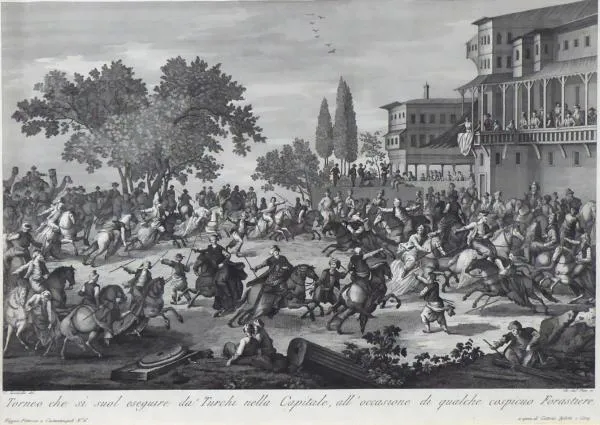 Giacomo Leonardis – Turnaj Turků v Konstantinopoli - 5