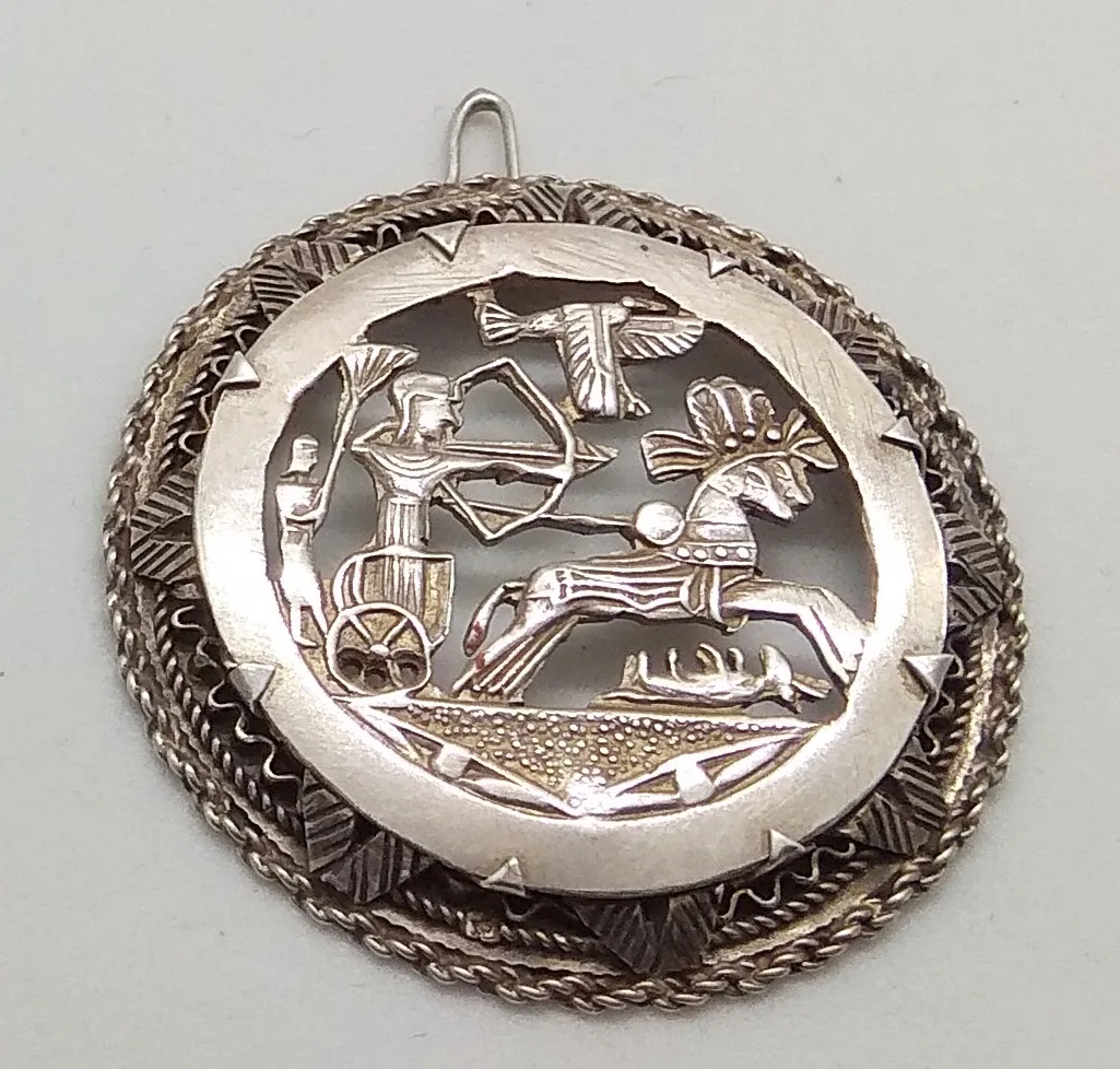 Egyptský faraón ve voze - 1