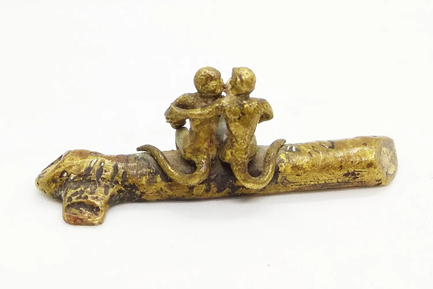 Figurka Vídeňský bronz, Opičky na větvi - 3
