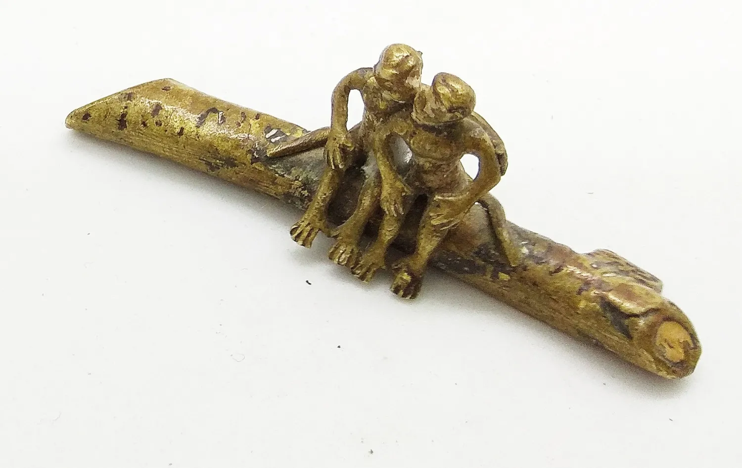 Figurka Vídeňský bronz, Opičky na větvi - 4