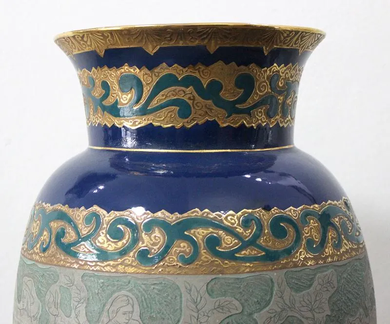 Dekorativní váza, Jožka Florián, Dubí, rok 1948 - 3