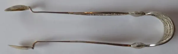Kleštičky na cukr, zdobené filigránem - 2