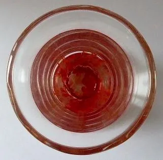 Čirá váza s červenou spodní částí – Ladislav Oliva - 2