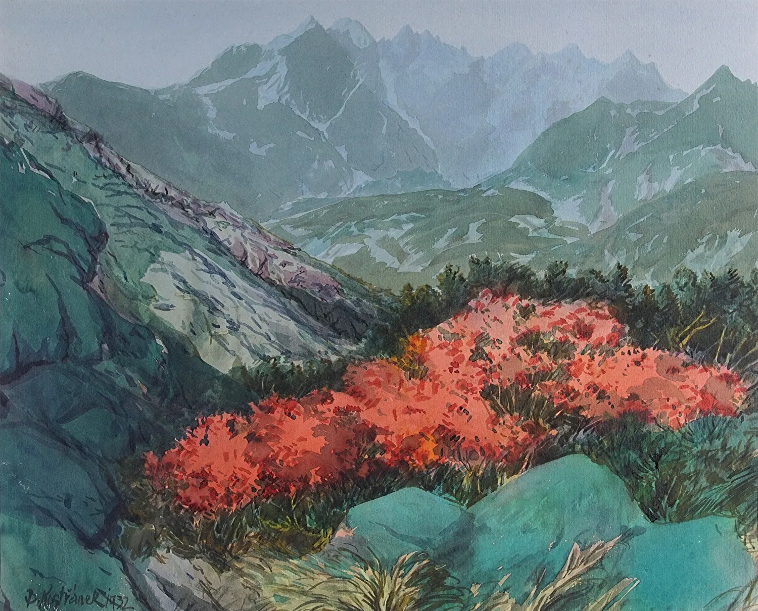 BEDŘICH KOSTŘÁNEK – TATRY - 2