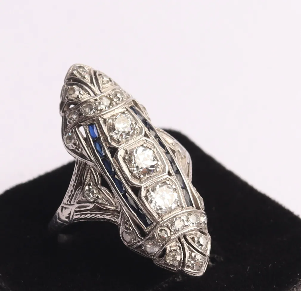 Art deco prsten - 6