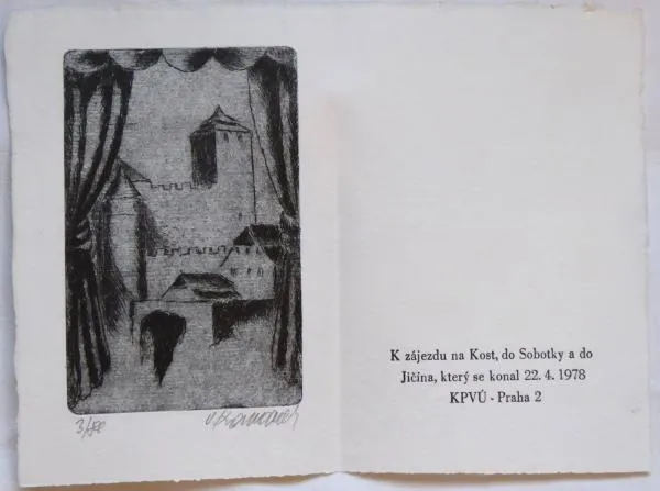 Vladimír Komárek – Hrad Kost 3 / 80 - 1