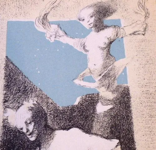 Josef Liesler – Ilustrace k J. Hora : Zápisky z ne - 4